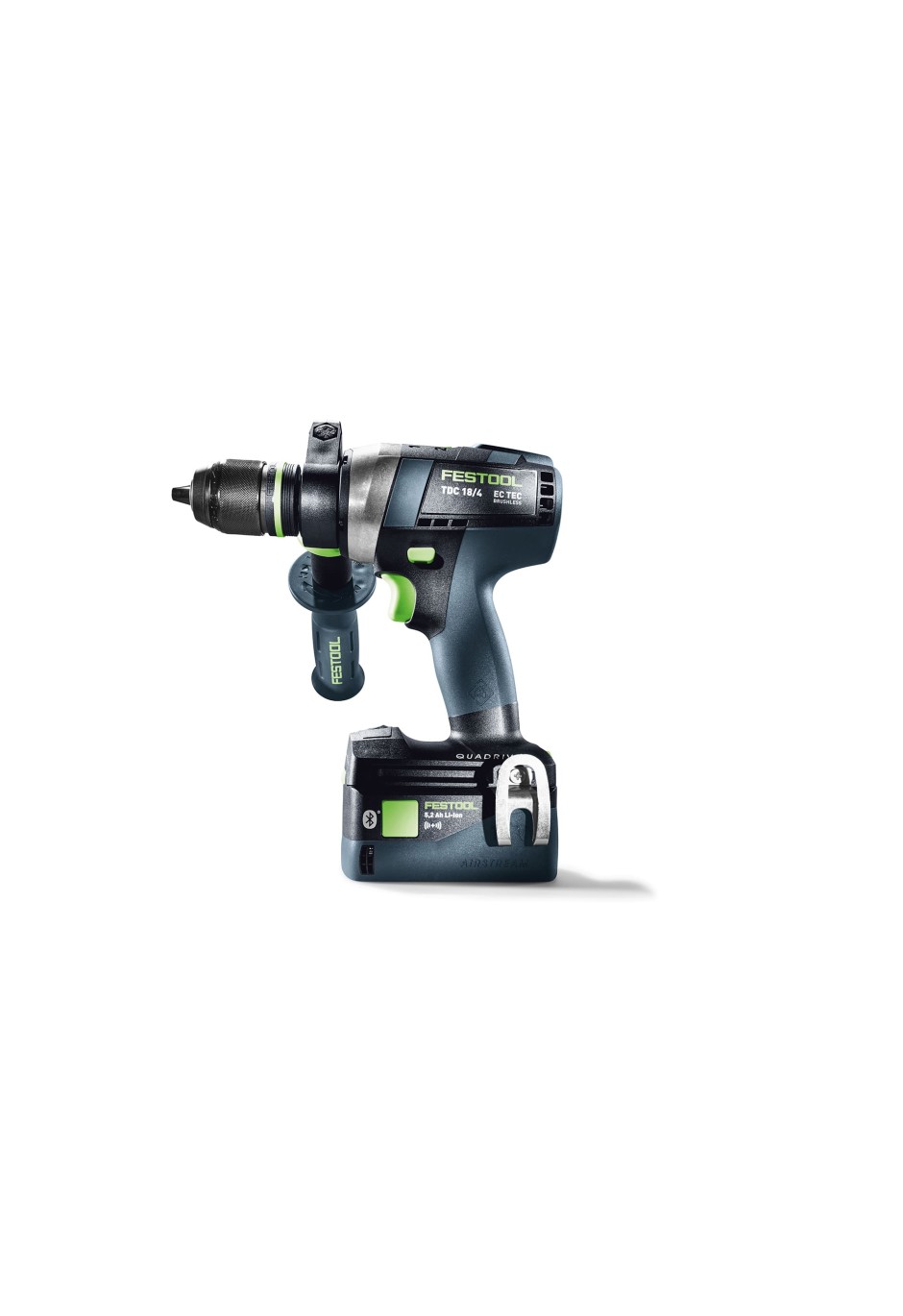 Аккумуляторная дрель-шуруповёрт Festool QUADRIVE TDC 18/4 5,0/4,0 I-Set