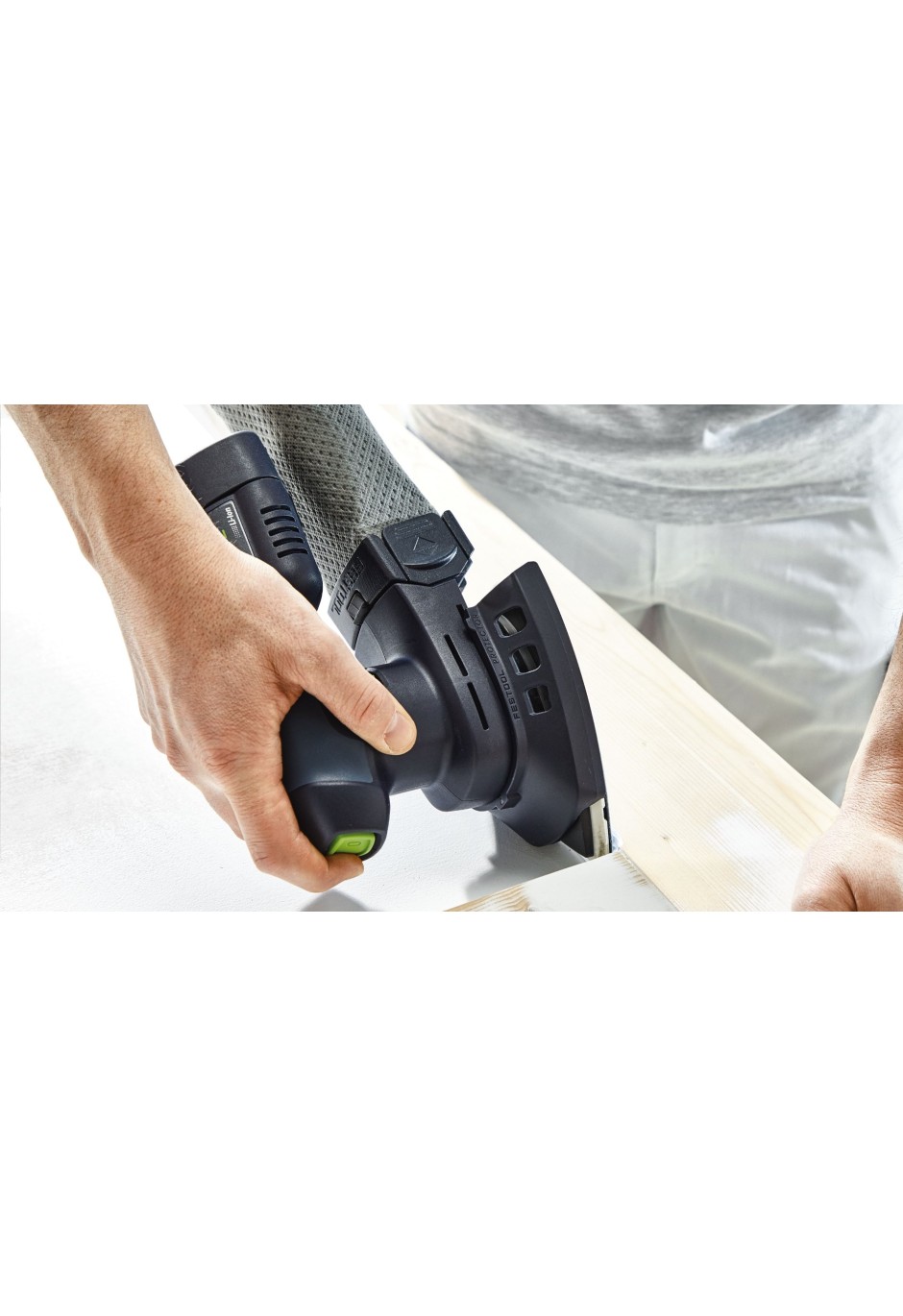 Аккумуляторная дельтавидная шлифовальная машинка Festool DTSC 400 3,0 I-Plus
