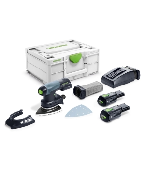 Аккумуляторная дельтавидная шлифовальная машинка Festool DTSC 400 3,0 I-Plus