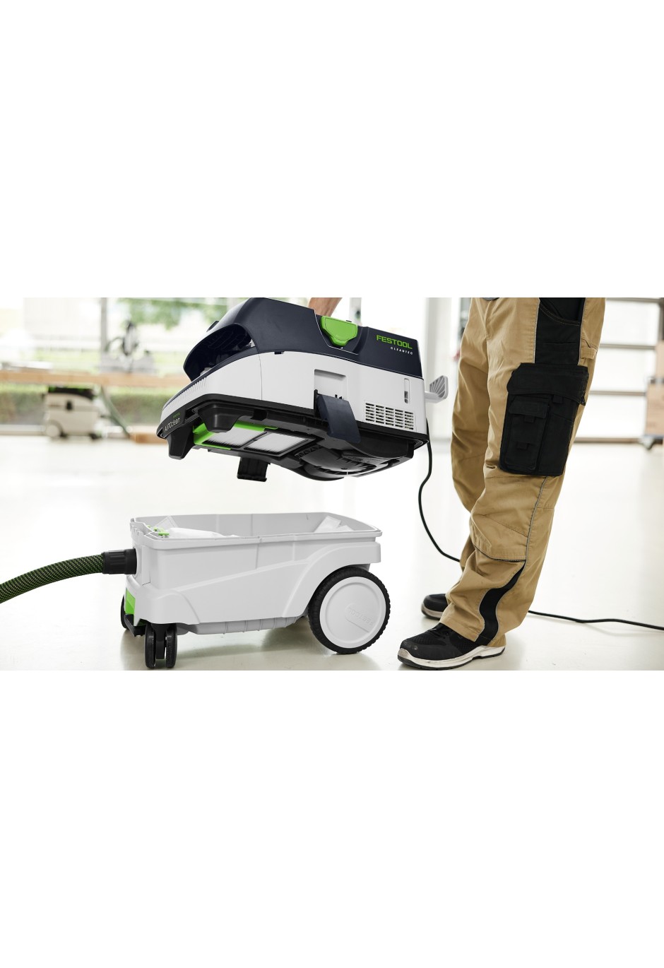 Пылеудаляющий аппарат Festool CLEANTEC CTL 36 EI AC-RENOFIX