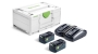 Набор энергии Festool SYS 18V 2x5,0/TCL 6 DUO