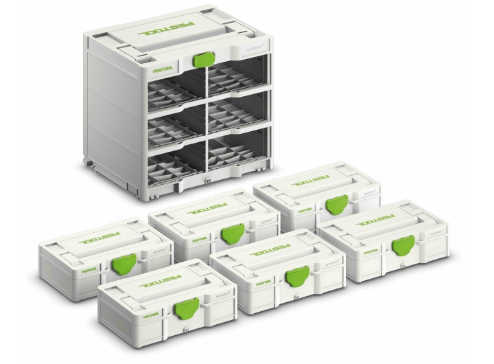 Контейнер для систейнеров Festool SYS3-RK/6 M 337-Set