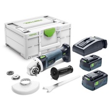Аккумуляторная углошлифовальная машина Festool AGC 18-125 5,0 EBI-Plus