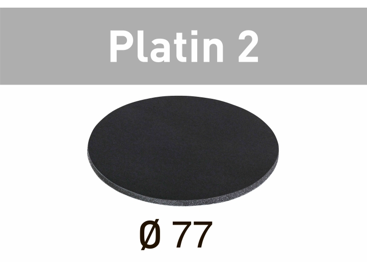 Материал шлифовальный Festool Platin II компл. из 15 шт. STF D 77/0 S4000 PL2 15X