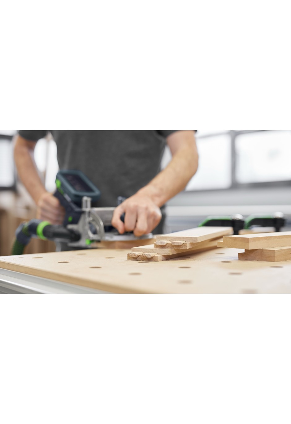 Аккумуляторный дюбельный фрезер Festool Domino DFC 500 E-Basic