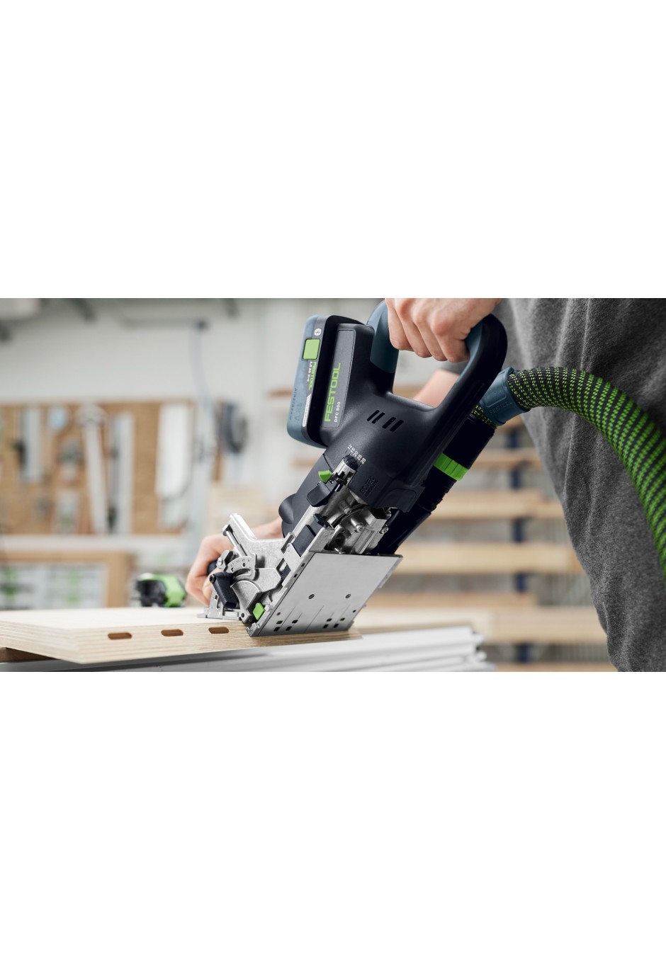 Аккумуляторный дюбельный фрезер Festool Domino DFC 500 E-Basic