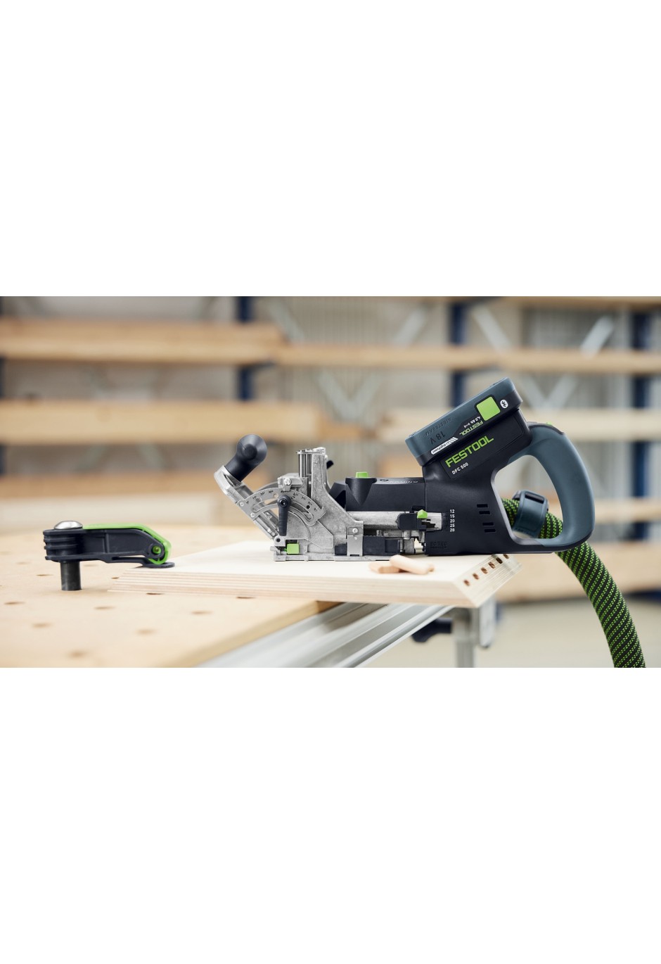Аккумуляторный дюбельный фрезер Festool Domino DFC 500 E-Basic