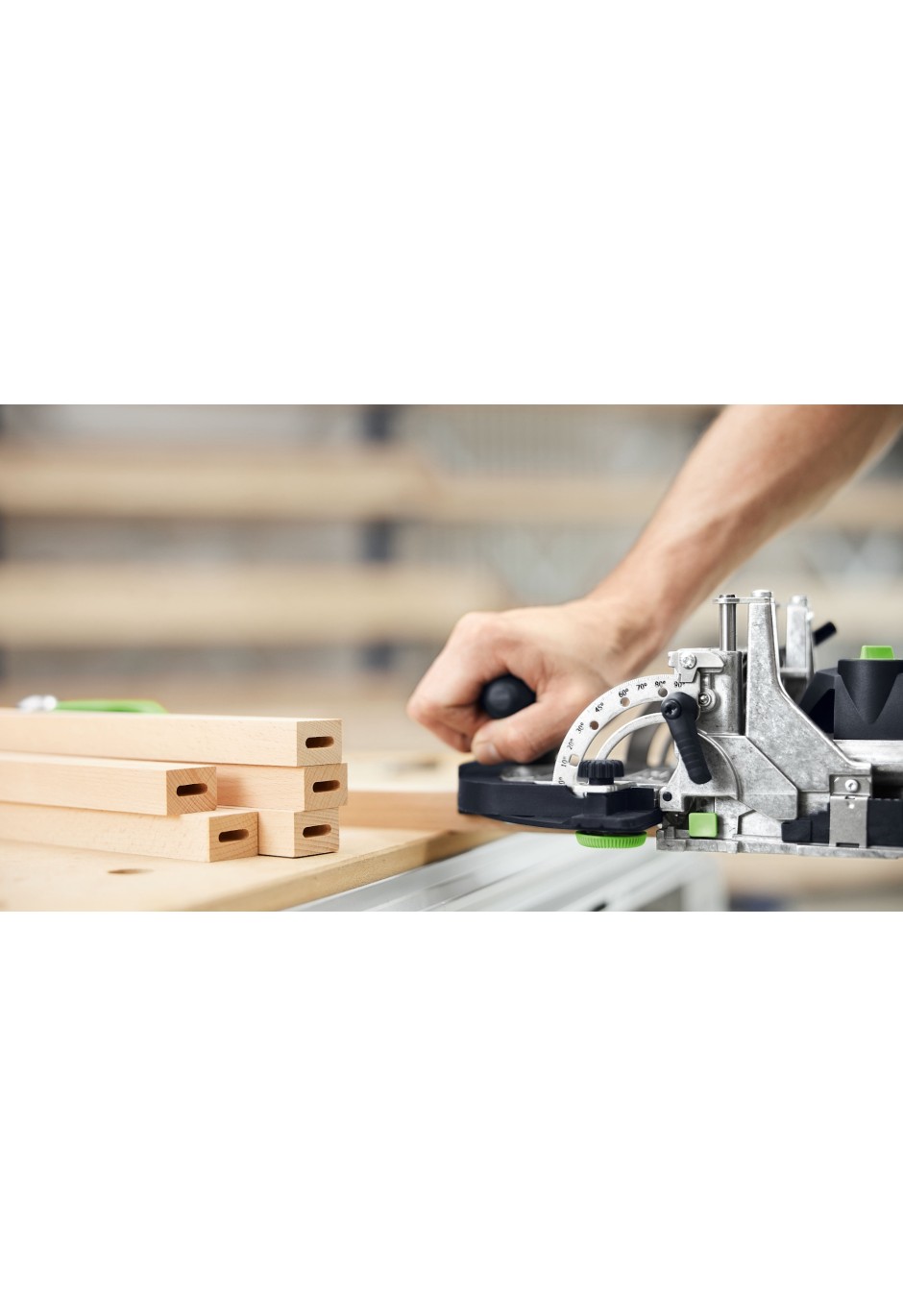 Аккумуляторный дюбельный фрезер Festool Domino DFC 500 E-Basic