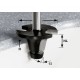 Фреза скругляющая HW с хвостовиком 12 мм Festool HW R6.35/D44.7BN ss S12