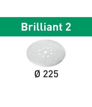 Шлифовальные круги Festool Brilliant 2 STF D225/8 P180 BR2/25