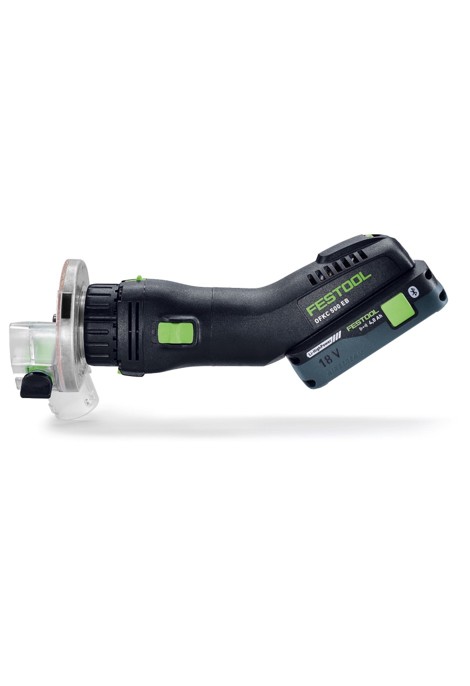 Аккумуляторный кромочный фрезер Festool OFKC 500 R3 EB-Basic