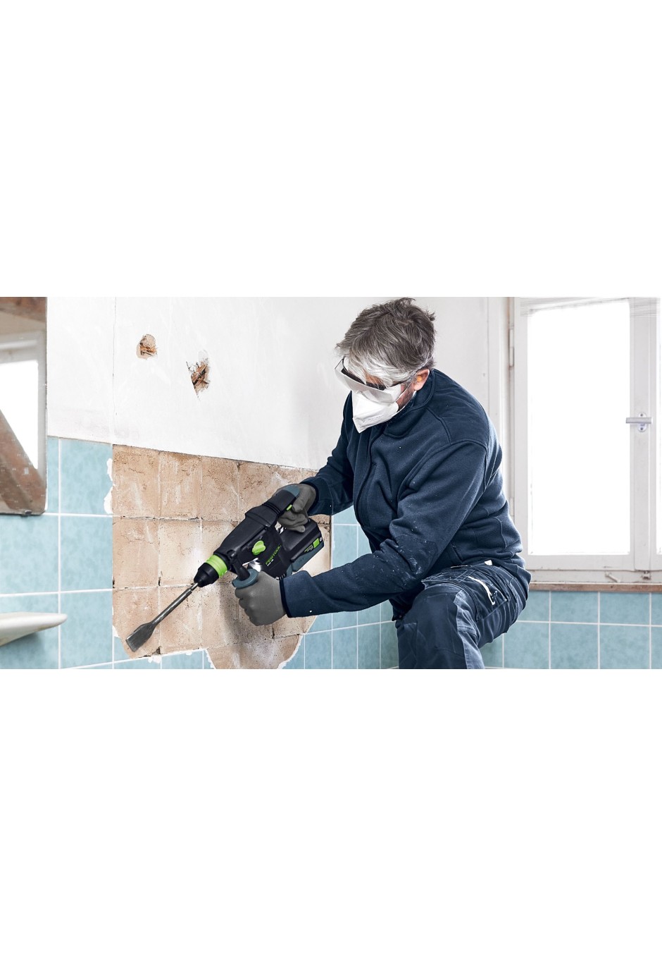 Аккумуляторный комбинированный перфоратор Festool KHC 18 EB-Basic