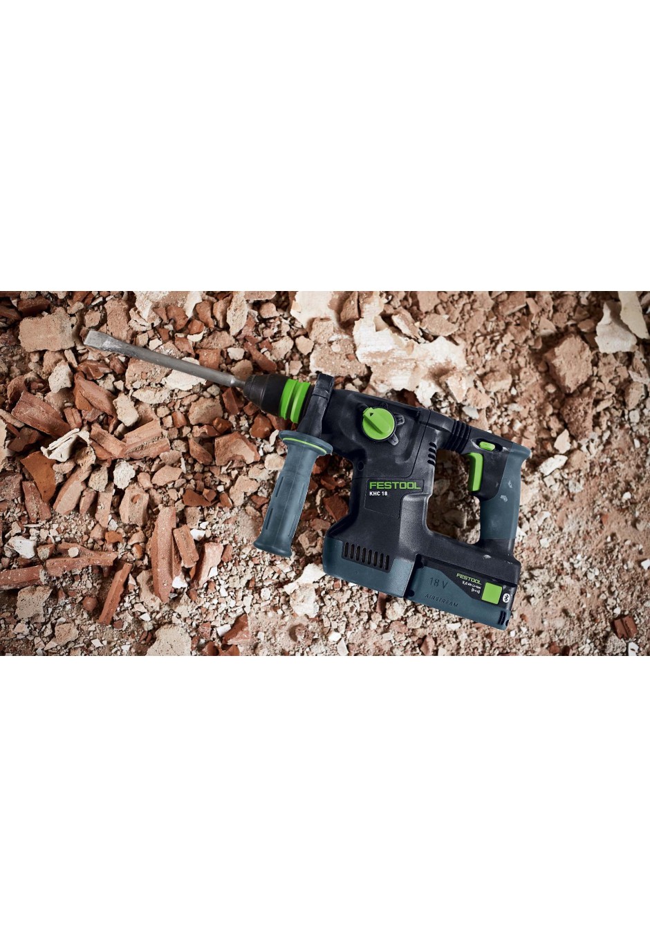 Аккумуляторный комбинированный перфоратор Festool KHC 18 EB-Basic