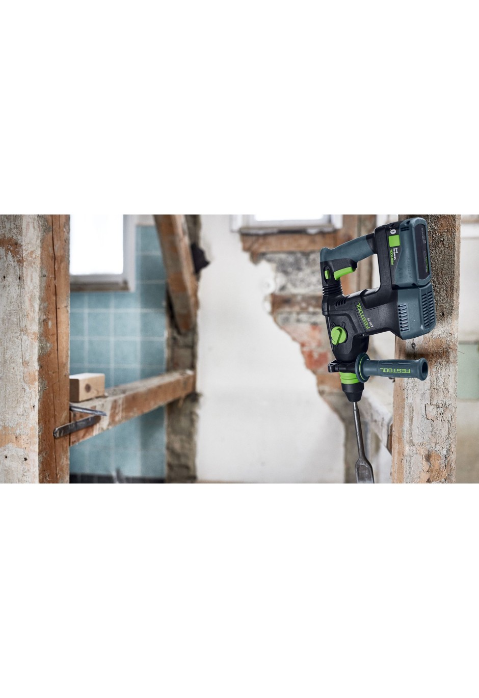 Аккумуляторный комбинированный перфоратор Festool KHC 18 EB-Basic