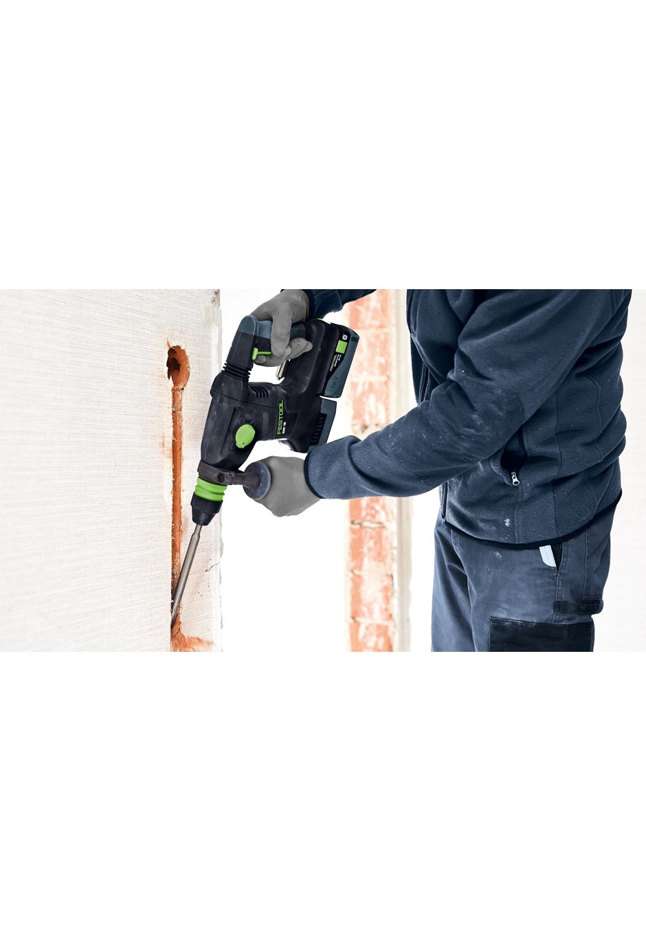 Аккумуляторный комбинированный перфоратор Festool KHC 18 EB-Basic