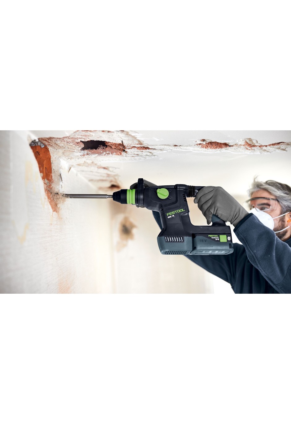 Аккумуляторный комбинированный перфоратор Festool KHC 18 EB-Basic