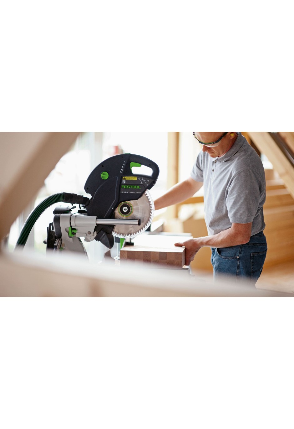 Торцовочная пила с протяжкой Festool KAPEX KS 120 REB