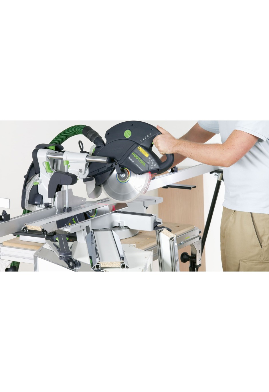 Торцовочная пила с протяжкой Festool KAPEX KS 120 REB