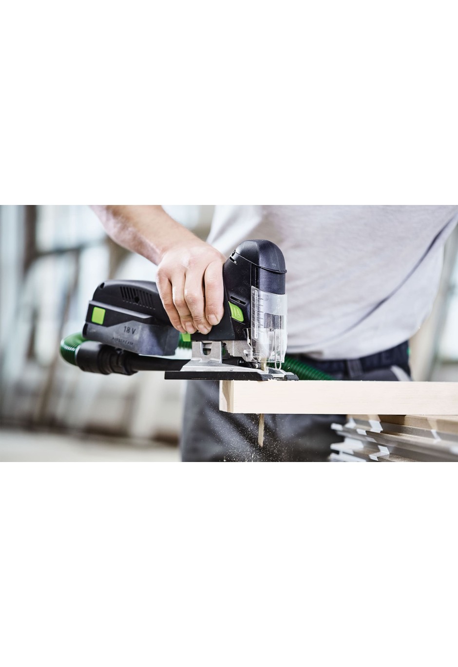 Маятниковый лобзик Festool CARVEX PSC 420 EB Li-Basic