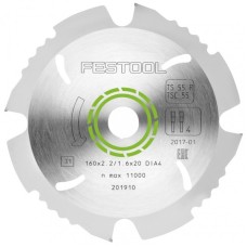 Алмазный пильный диск Festool ABRASIVE MATERIALS DIA 160x2,2x20 F4