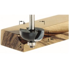Фреза для изготовления желобка Festool HW S8 D25.5/R6.35 KL