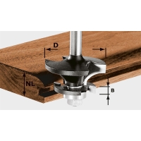 Фреза багетная пазовая Festool HW S8 D43/21 A/KL