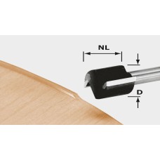 Фреза пазовая Festool HW D 19/16 S8 OFK 700