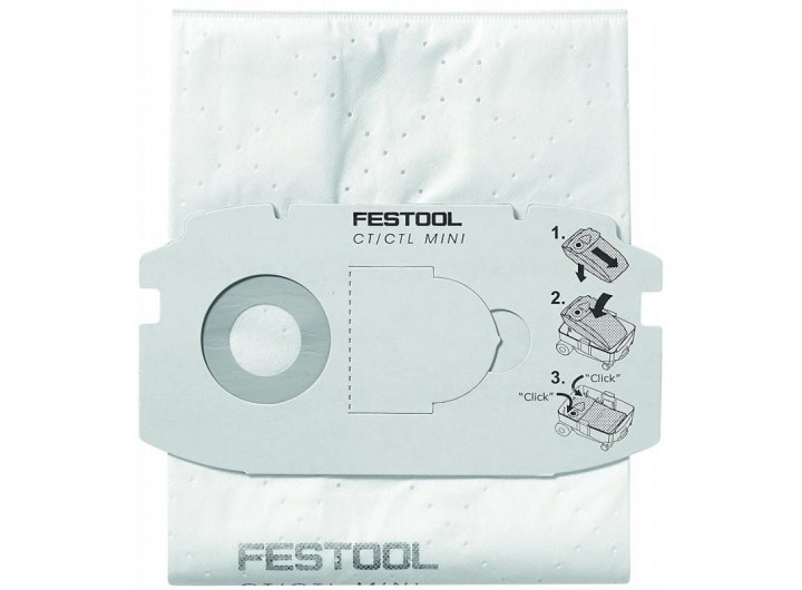 Мешок-пылесборник Festool SELFCLEAN SC FIS-CT 48/5. 5 шт.
