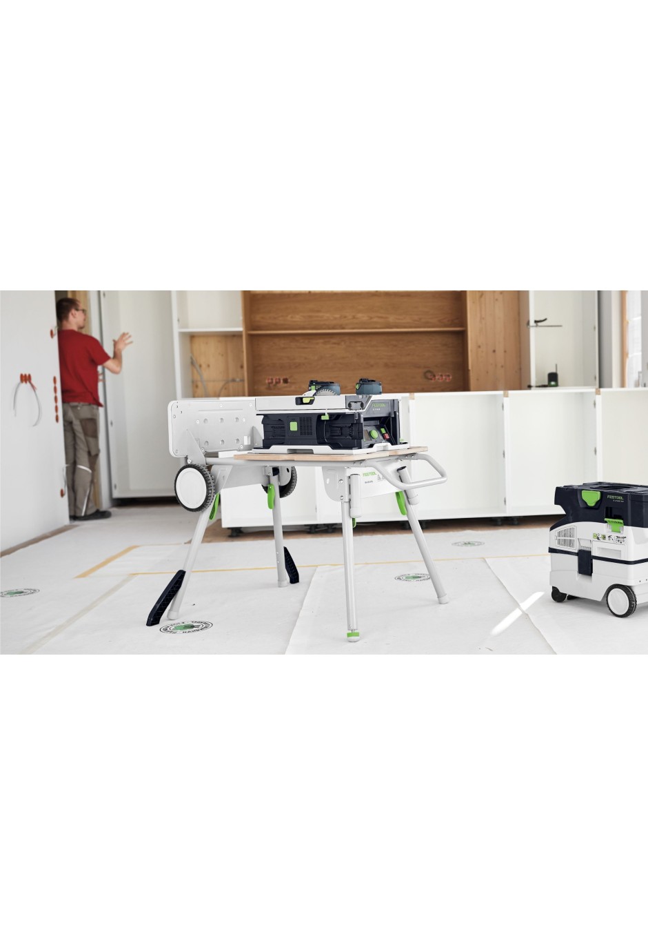 Аккумуляторная монтажная дисковая пила Festool CSC SYS 50 EBI-Set
