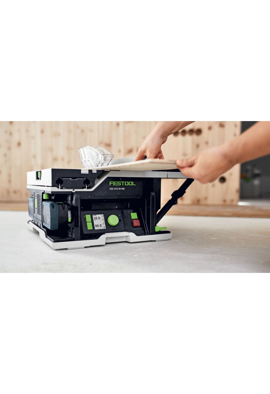 Аккумуляторная монтажная дисковая пила Festool CSC SYS 50 EBI-Set