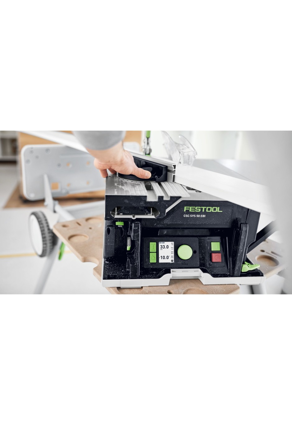 Аккумуляторная монтажная дисковая пила Festool CSC SYS 50 EBI-Set