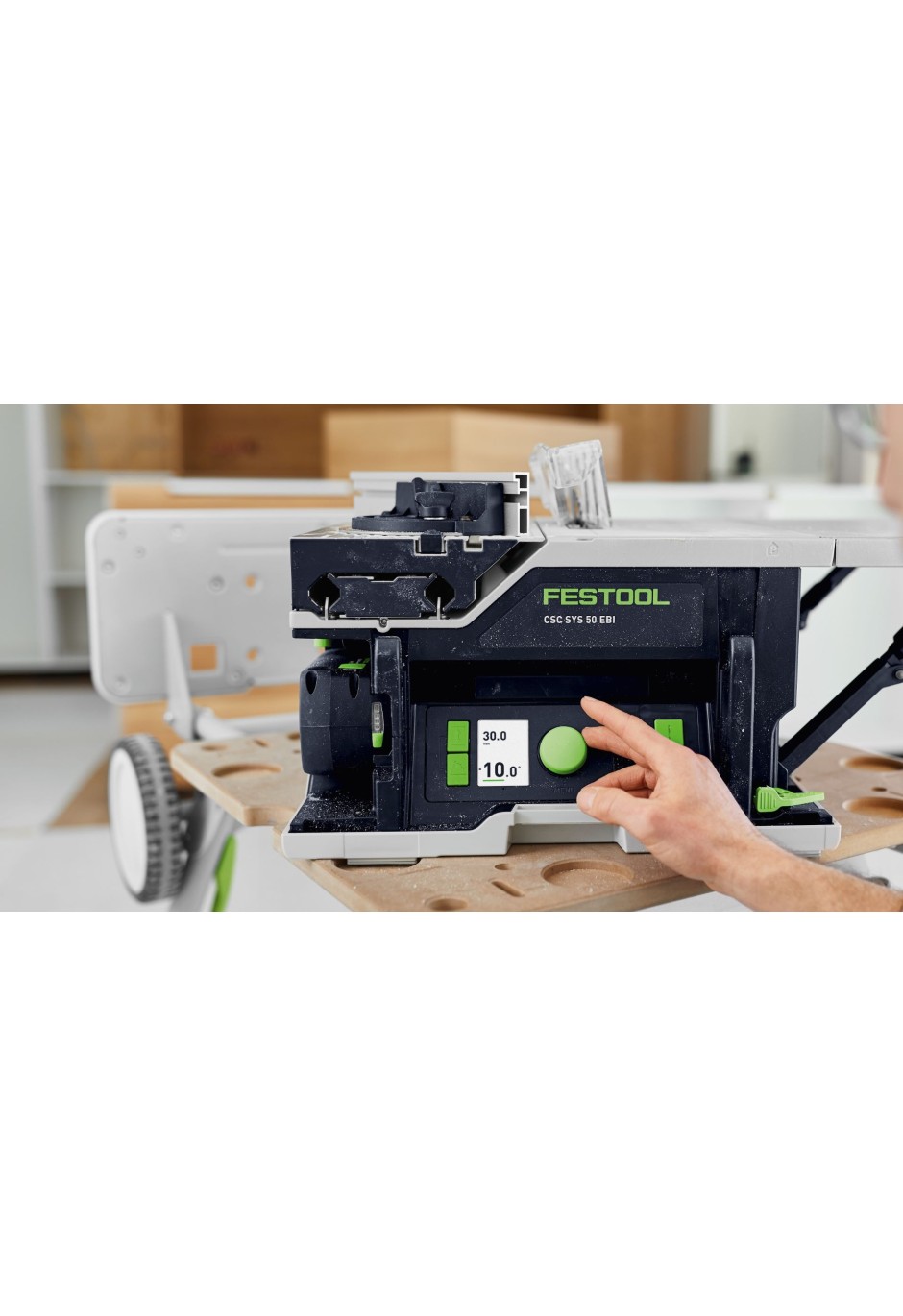 Аккумуляторная монтажная дисковая пила Festool CSC SYS 50 EBI-Set