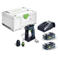 Аккумуляторная дрель-шуруповерт Festool CXS 18 C 4,0-Plus