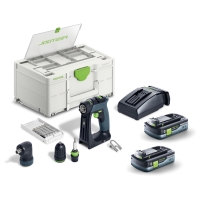 Аккумуляторная дрель-шуруповерт Festool CXS 18 C 4,0-Set
