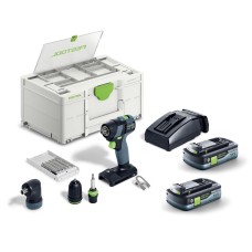 Аккумуляторная дрель-шуруповерт Festool TXS 18 C 4,0-Set