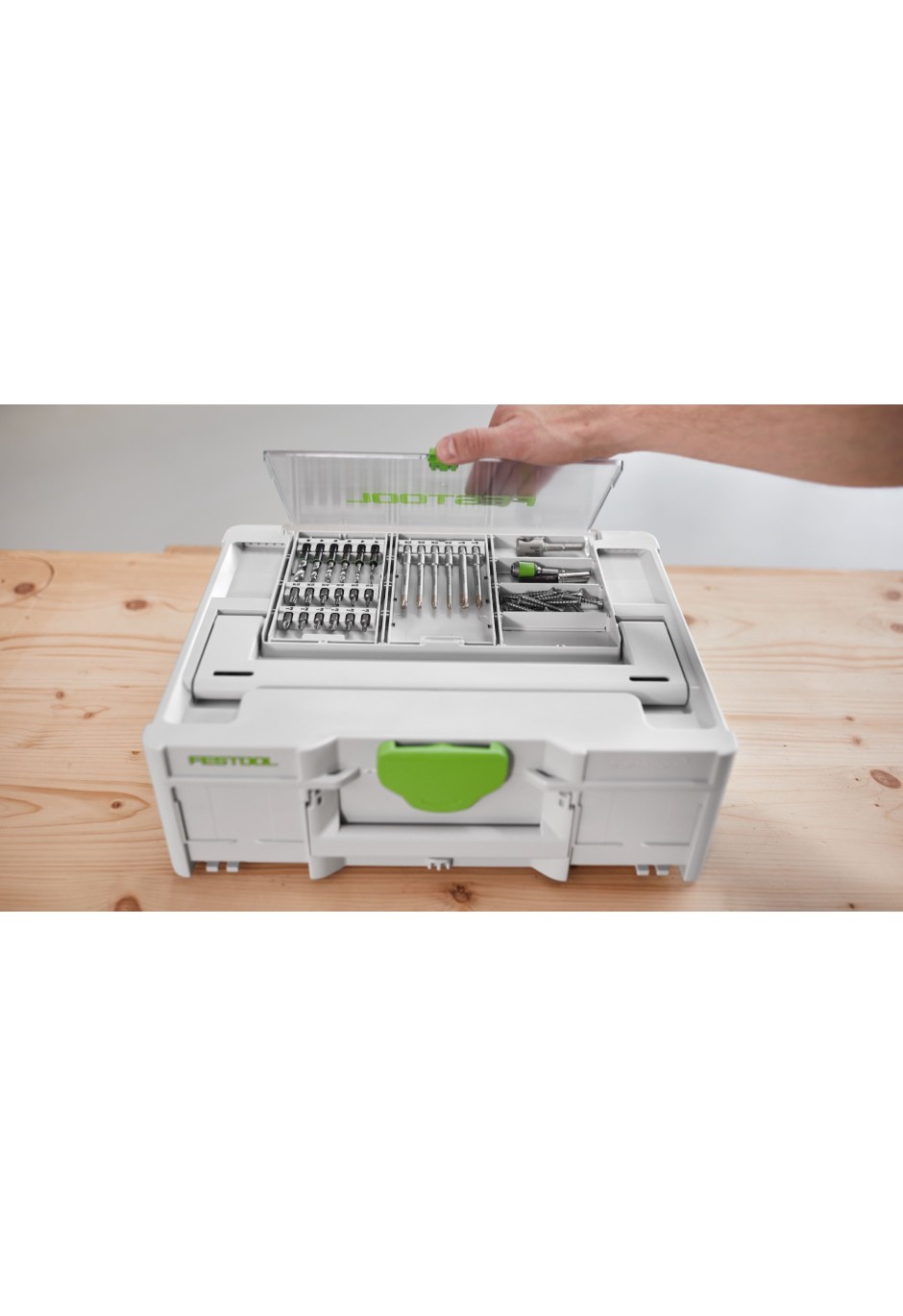Набор сверел по дереву в кассете Festool BKS SYS3 D3-10 CE/W