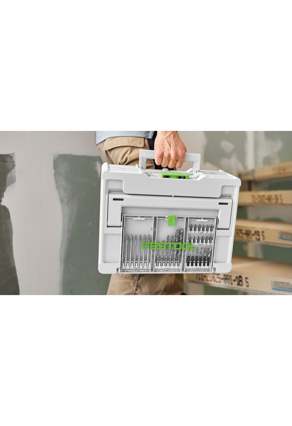 Набор сверел по дереву в кассете Festool BKS SYS3 D3-10 CE/W