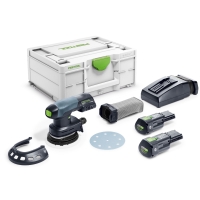 Аккумуляторная эксцентриковая шлифовальная машинка Festool ETSC 125 Li 3,0 I-Plus