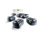 Набор энергии Festool SYS 18V 4x5,0/TCL 6 DUO