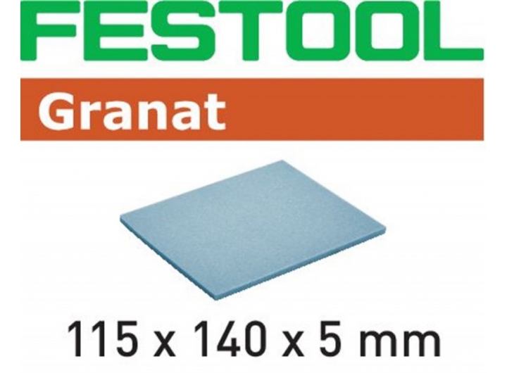 Губка шлифовальная Festool Granat 800, компл. из 20 шт. 115x140x5 SF 800 GR/20