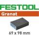 Губка шлифовальная Festool Granat 120. компл. из 6 шт. 69x98x26 120 GR/6