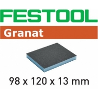 Губка шлифовальная Festool Granat 98x120x13 800 GR/6