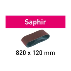 Лента шлифовальная Festool Saphir P 80. компл. из 10 шт. 820x120-P80-SA/10 