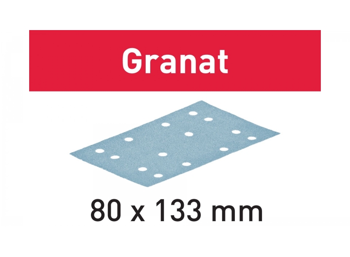 Материал шлифовальный Festool Granat P 400, компл. из 100 шт. STF 80x133 P400 GR 100X