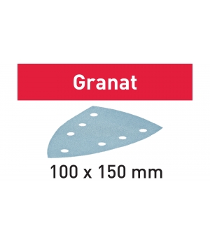 Материал шлифовальный Festool Granat P 120, компл. из 100 шт.  STF DELTA/7 P 120 GR 100X