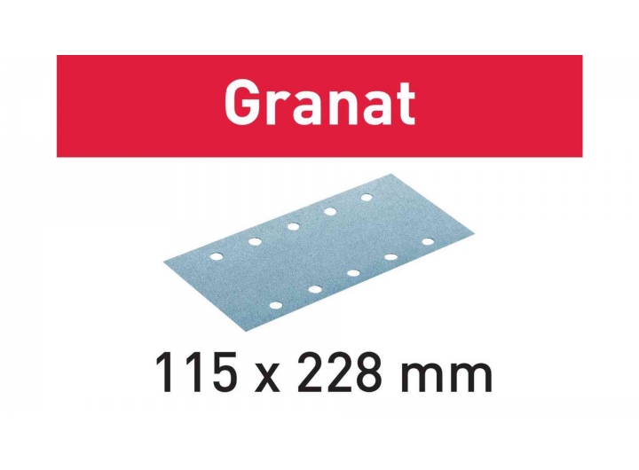 Материал шлифовальный Festool Granat P 220. компл. из 100 шт. STF 115X228 P220 GR 100X