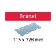 Материал шлифовальный Festool Granat P 220. компл. из 100 шт. STF 115X228 P220 GR 100X