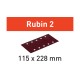 Материал шлифовальный Festool Rubin II P 180, компл. из 50 шт. STF 115X228 P180 RU2/50