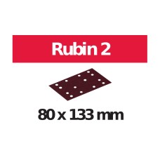 Материал шлифовальный Festool Rubin II P 150. компл. из 50 шт. STF 80X133 P150 RU2/50