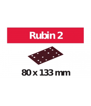 Материал шлифовальный Festool Rubin II P 120, компл. из 50 шт. STF 80X133 P120 RU2/50
